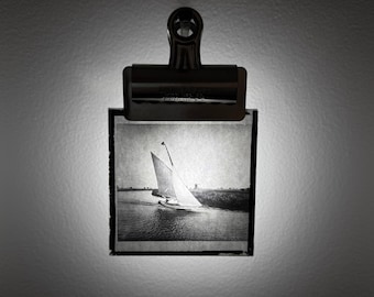 Kit GhostFrame™ – Exhiba su diapositiva de linterna mágica / Marco con iluminación LED / Exhibidor minimalista para coleccionistas