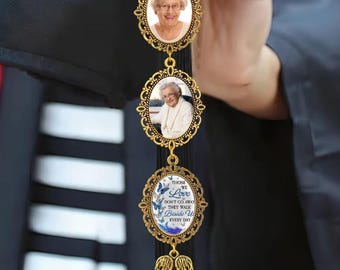 Ciondolo personalizzato con nappa per la laurea, regalo commemorativo per nonni, classe 2026, ciondolo ricordo, regalo per studenti laureati
