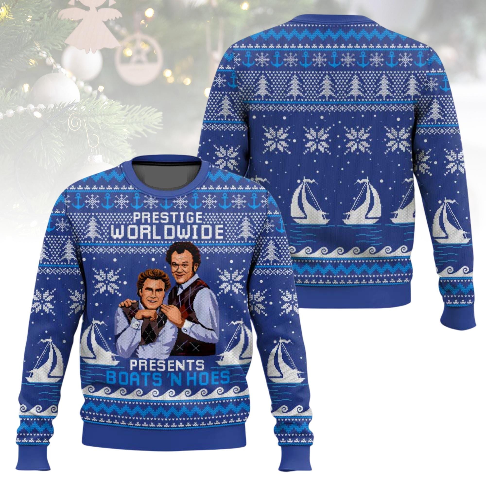Discover Step Brothers Ugly Christmas Sweater, Prestige Worldwide Sweater