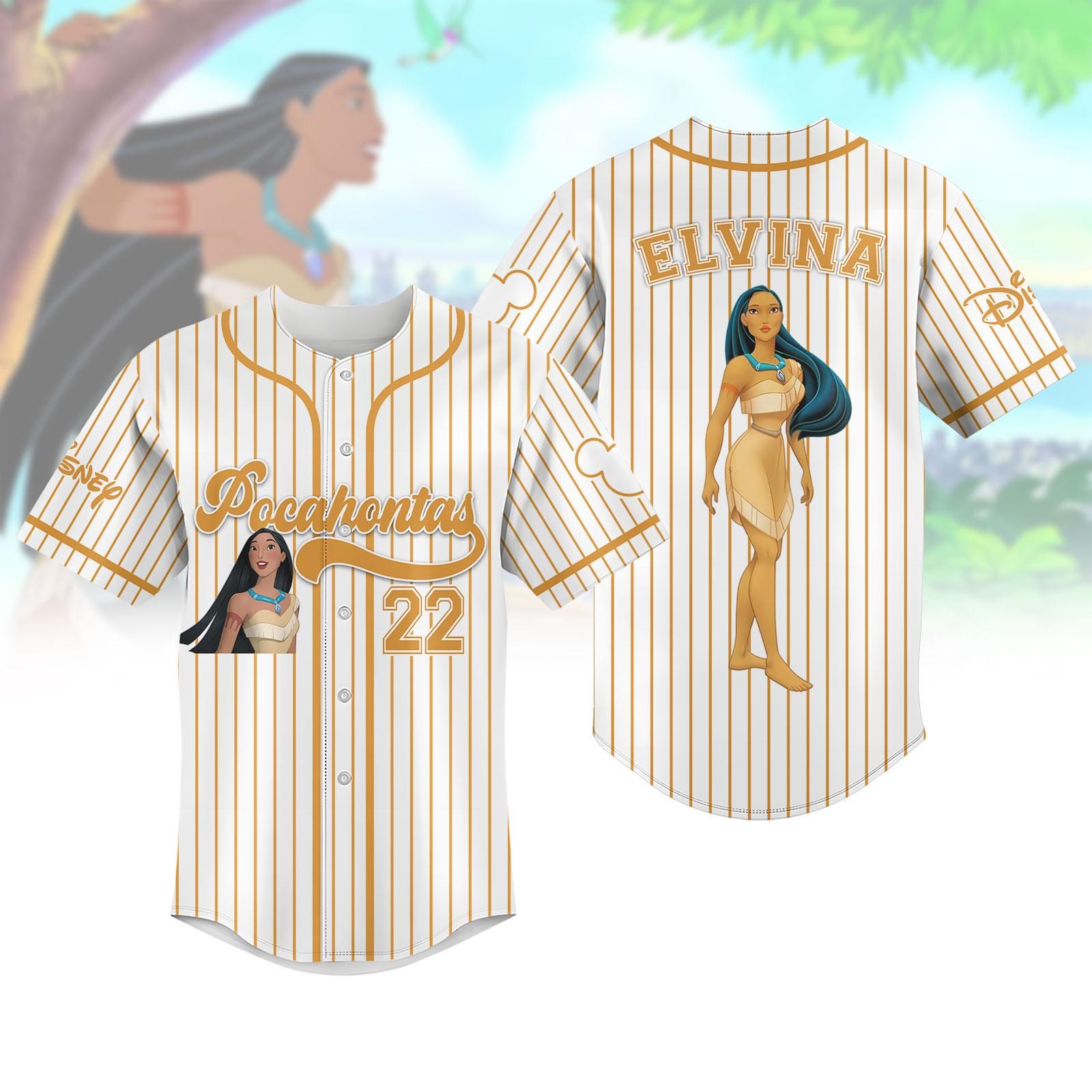 Pocahontas Shirt Custom - Etsy