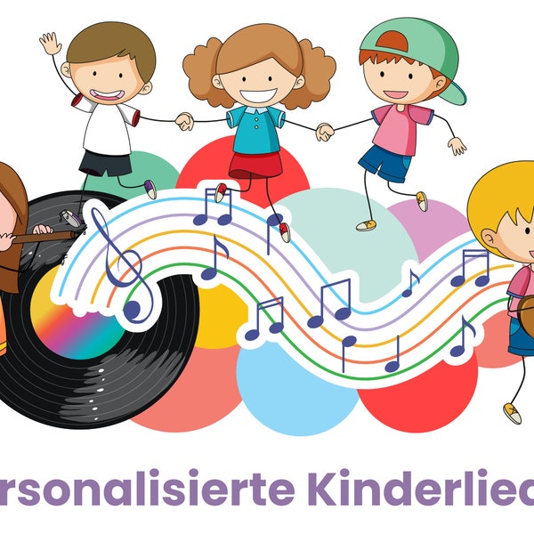 personalisierte Kinderlieder: Ein musikalisches Geschenk, das Kinderherzen erfreut.