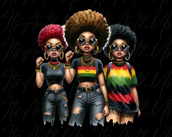Black Women png | Juneteenth png | Black History png | Freedom Day png | Civil Rights png | 1865 png | Black People png | Digital Download