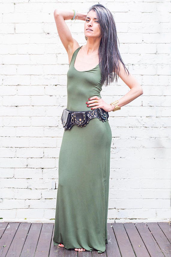 Venus Maxi Dress in Green - Etsy