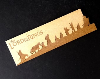 Fellowship laser-engraved wooden bookmark with optional free personalised engraving