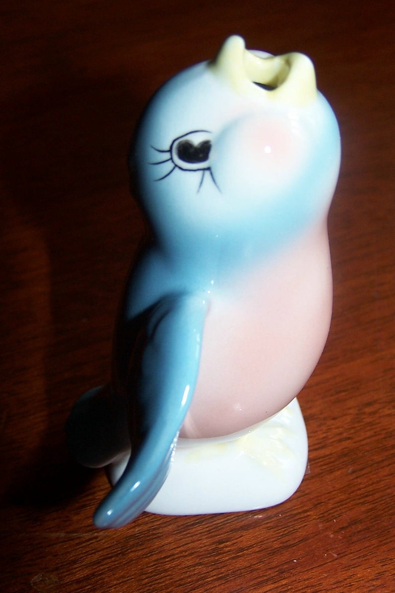 Vintage Fruit Pie Bird Blue Bird Vent Funnel Etsy