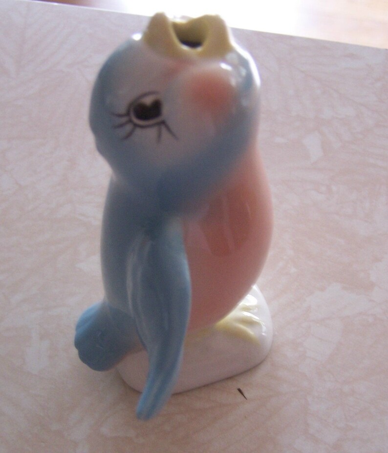 Vintage Fruit Pie Bird Blue Bird Vent Funnel Etsy