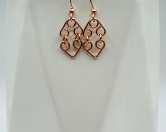 Hearts Reflection Earrings