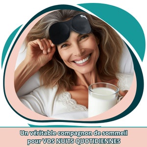 masque de voyage masque de sommeil de voyage masque yeux avion asleep mask maskot compagnon nuit