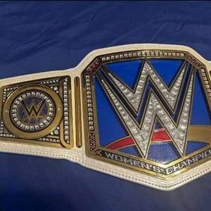 WWE Women&#39;s Universal Championship Replica Belt: Adult Size, Adjustable Leather Strap