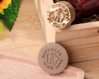 Custom Pottery Stamp: Personalized Clay Signature, Logo Stamp