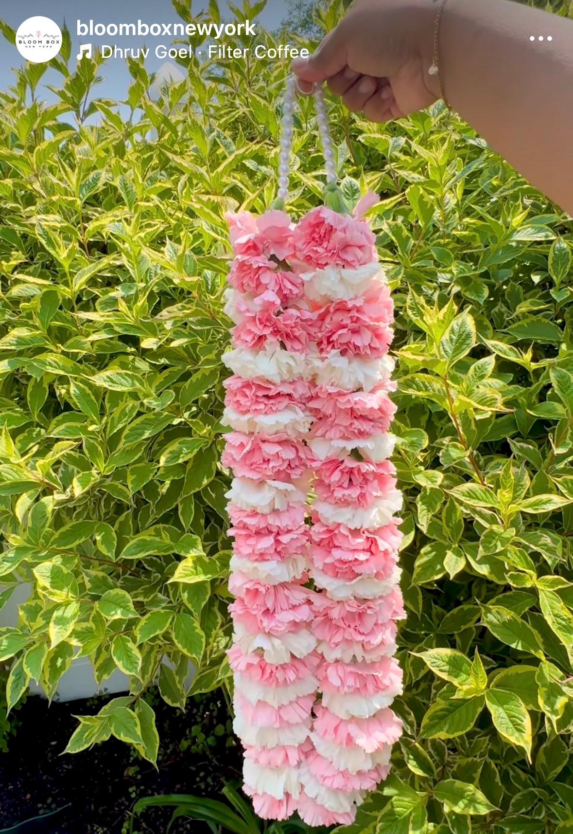 Fresh Flower Wedding Garland: Nikkah, Indian & Hindu Ceremony