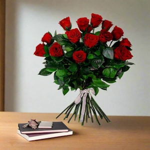 Preserved Rose: Single Stem Eternal Flower