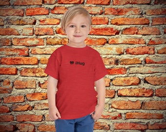Toddler Boys iHug Shirt | Toddler Girls iHug Shirt | Toddler Short Sleeve Tee | Funny Toddler Shirt | Toddler Gift | Toddler Clothing |