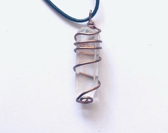 Copper Wired Crystal Chocker