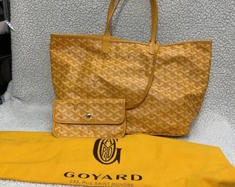 Travel Bag “Goyard Goyardine Saint Louis PM Yellow”
