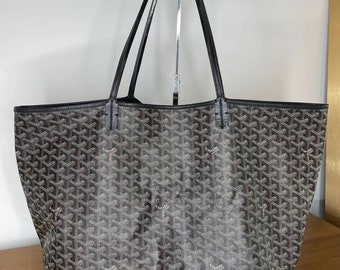 Tote Bag “Shopping Purse Black Pouch Goyard St. Louis GM”