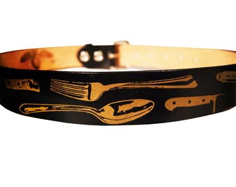 Chef Inspired Leather Belt