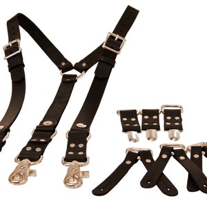 Deluxe Heavyweight Suspenders with versatile ends image 1