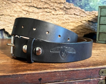 Charcoal Gray Belt • Ready to Ship • Cut To Your Size