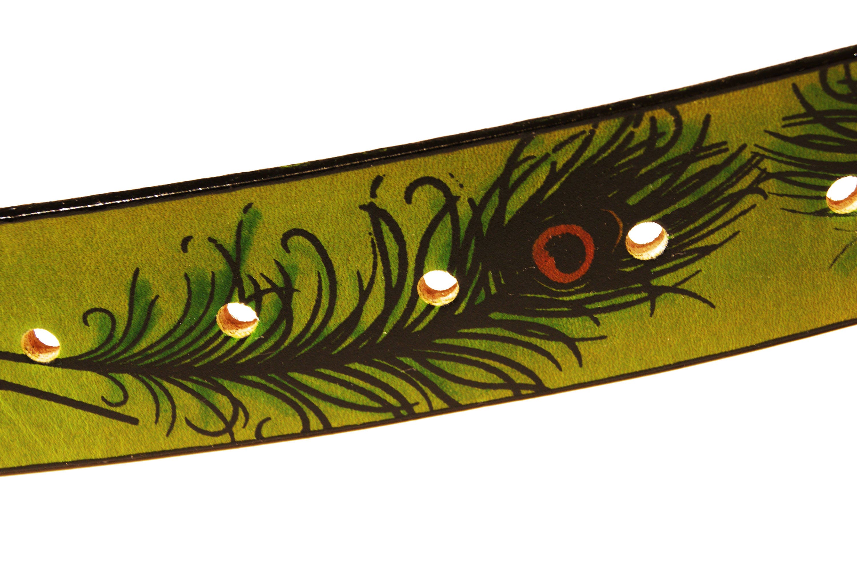 Genuine Peacock Feather Belt peacock feather belt products for sale | eBay main image 4