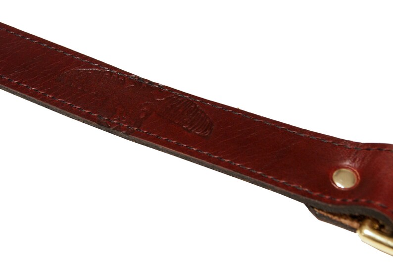 Red Leather Suspenders image 9