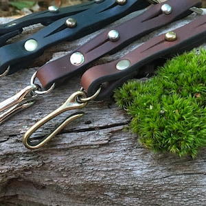 Japanese Fishhook Leather Keychain - Fishhook Keychain - Leather Keychain - Japanese Fishhook - Leather Fishhook Key Chain - Key Chain