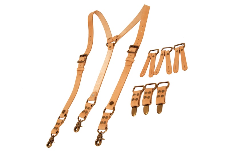 Deluxe Heavyweight Suspenders with versatile ends image 3