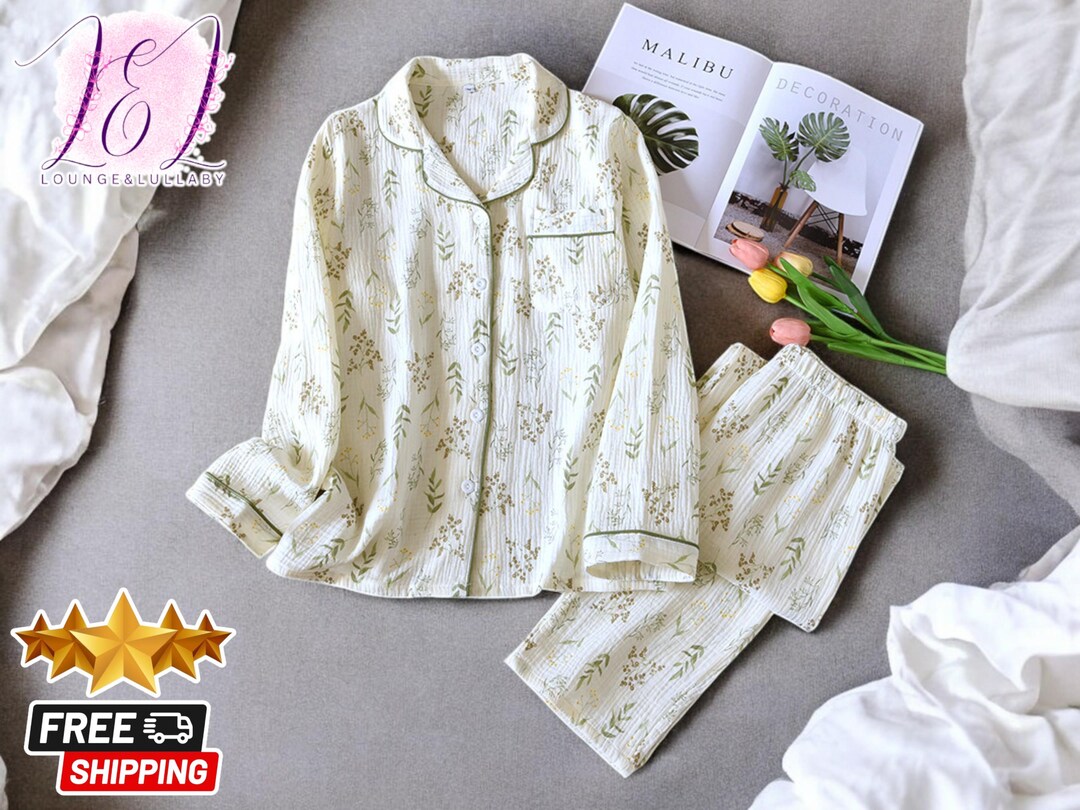 Simple Black Soft Cotton Pajama For Women main image 1