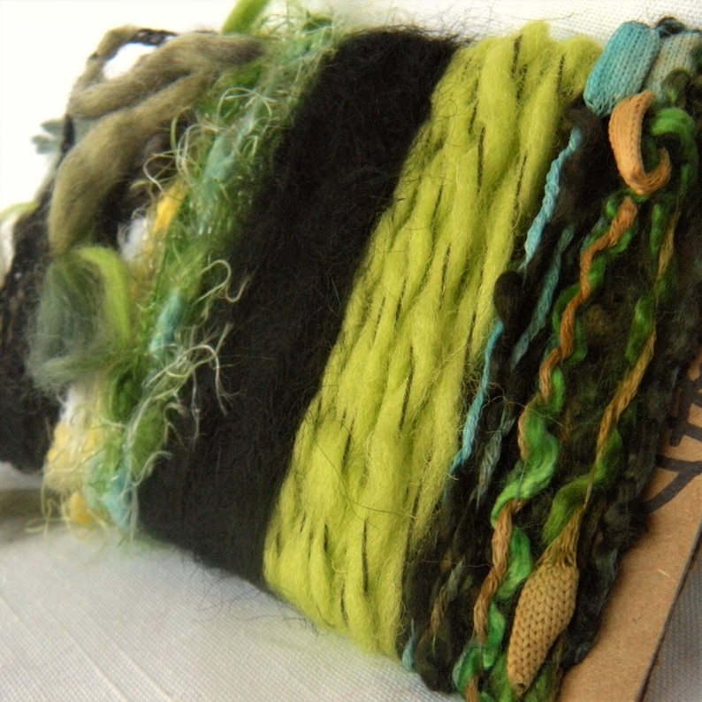 Fiber Trim Supplies Lime Green Black 4134