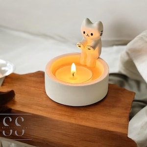 室内用ホームアクセサリー | かわいいペット用キャンドルホルダー | デスクトップラックデザイン