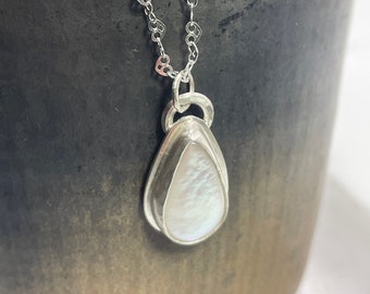 Teardrop Pearl Necklace