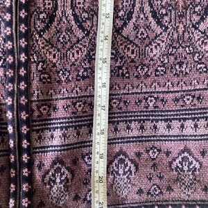 Cárdigan con cremallera y estampado paisley morado de PENDLETON, 100 % lana imagen 8