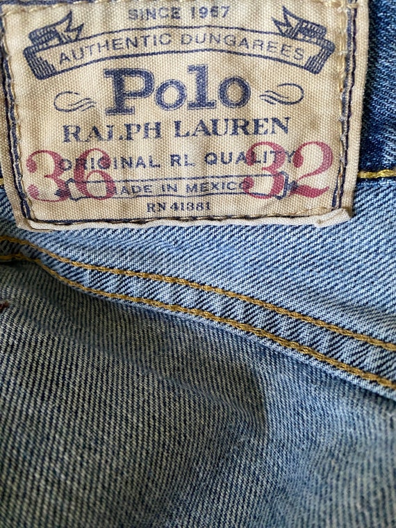 Vintage Polo Ralph Lauren Jeans / W36 W32 / Hampton Straight / - Etsy