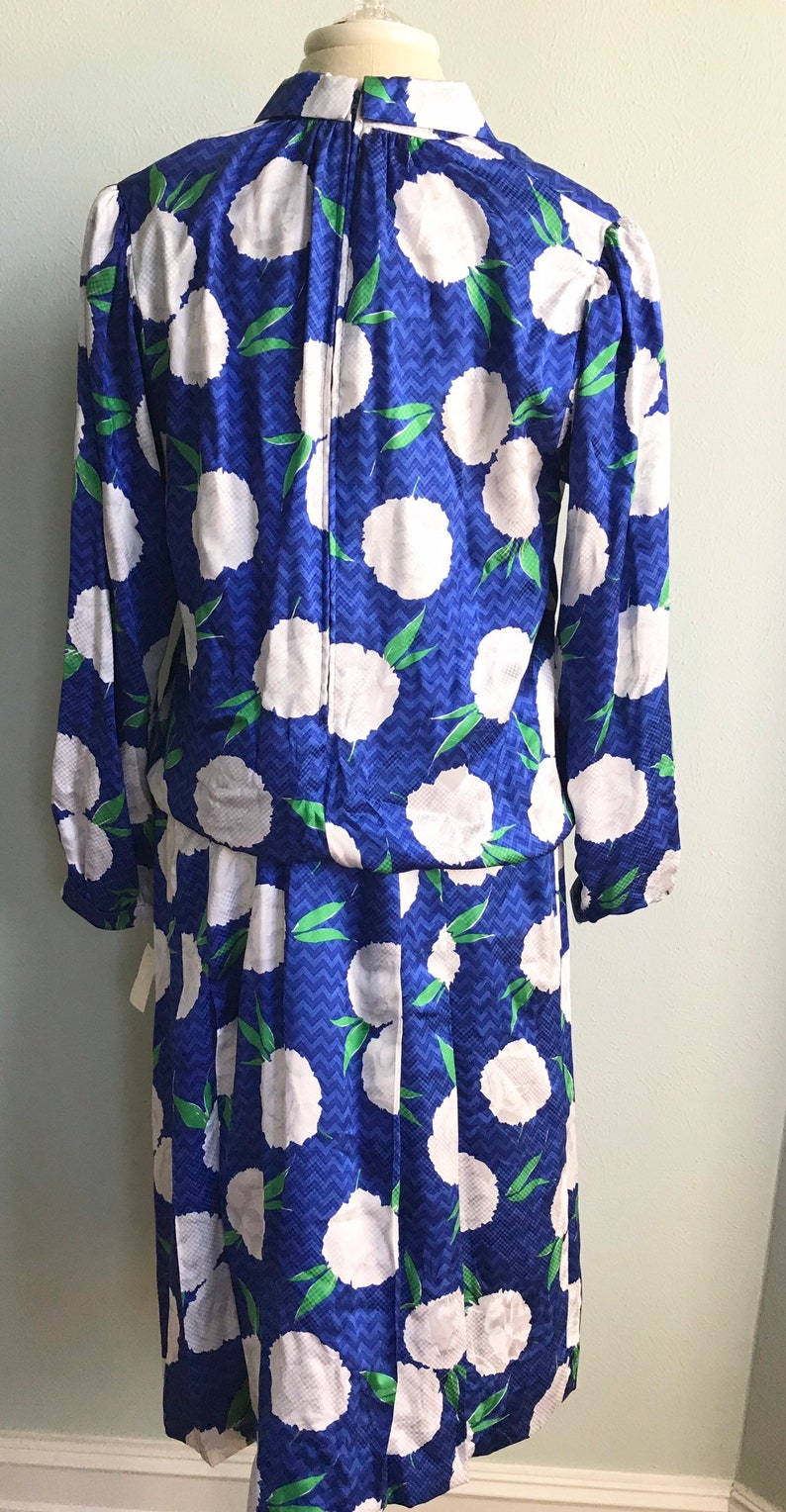 Vintage NWT \u2022 womens skirt and top set \u2022 floral skirt \u2022 floral shirt \u2022 midi skirt \u2022 vintage outfit \u2022 summer dress