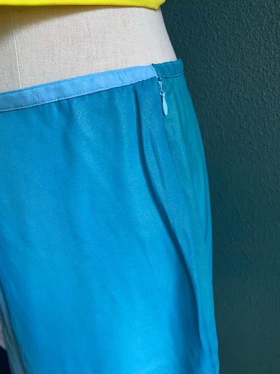 Vintage 90s Jane Doe blue umbra skirt Size 10 NWT… - image 4