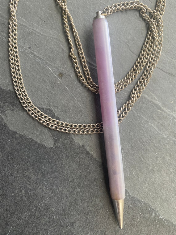 Vintage Mechanical Pencil Necklace made in Japan - image 6