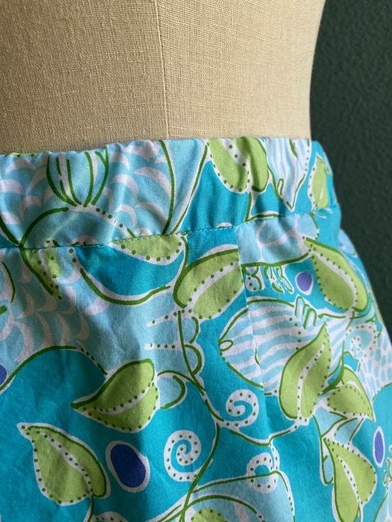 Rare Lilly Pulitzer Vintage Atlantis Fish Ruffle … - image 3