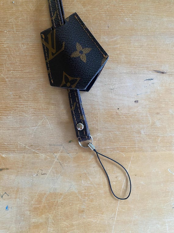Louis Vuitton Key Bell Leather Strap in LV Logo Clochette - Etsy