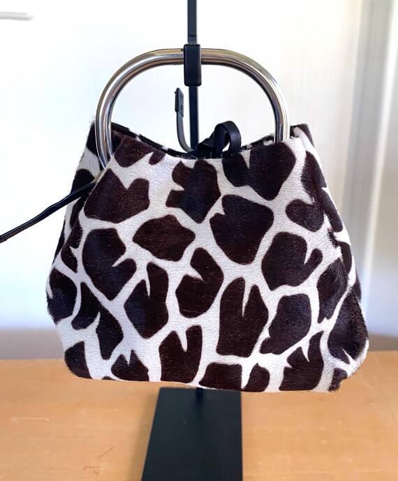 PRADA Mini Cavallino Giraffe Print Bag Etsy
