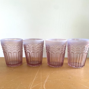 Mosser Glass Pink Set - Etsy