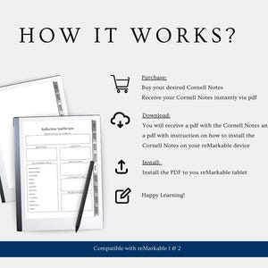 Cornell Notes, Remarkable 2, Note Taking, Note Taking Template, Cornell ...