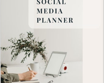 Social Media Planner (40 pages)