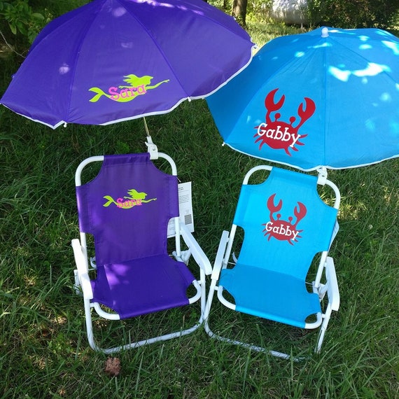 toddler beach chair with umbrella