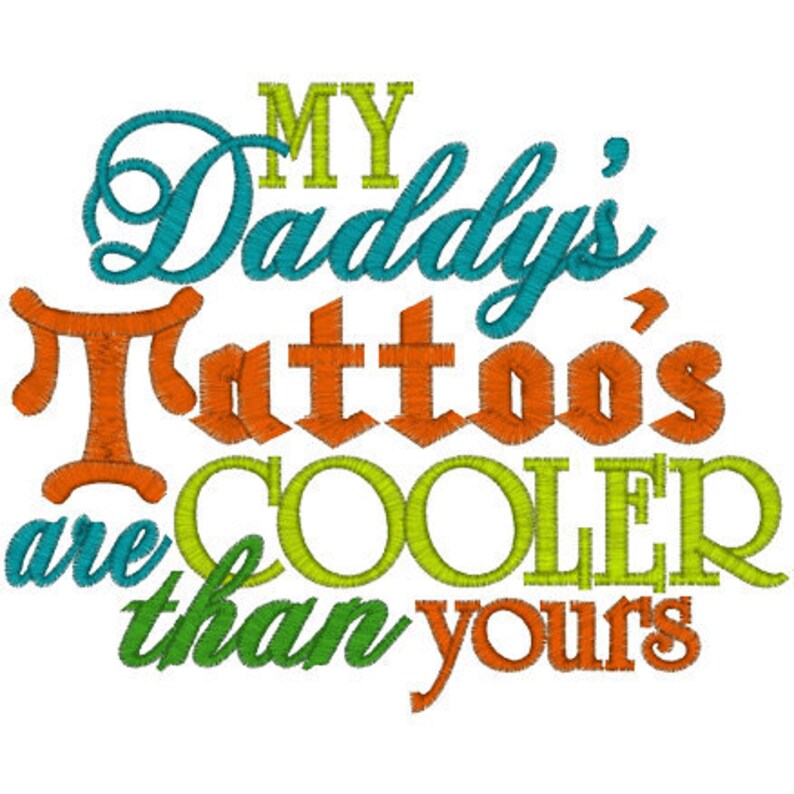 My mommys daddys tattoos are cooler then yours  etsy My mommys daddys tattoos are cooler then yours  etsy