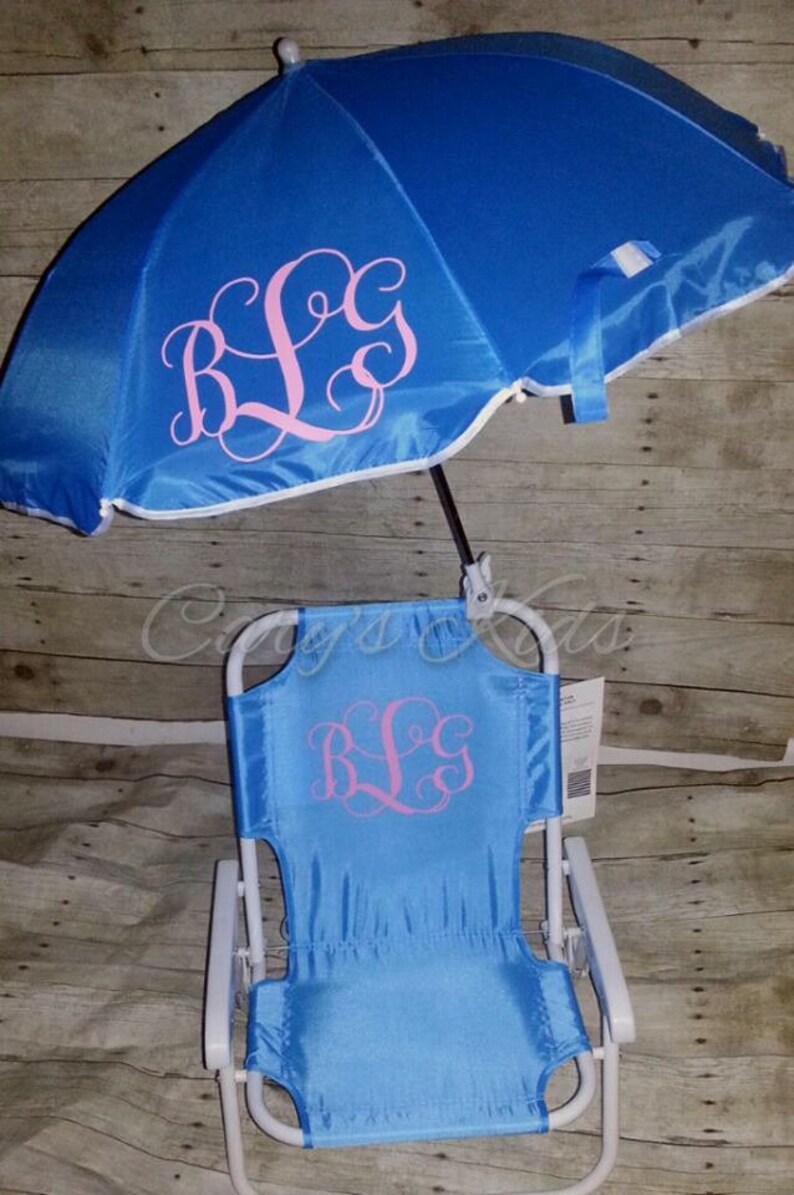 Toddler Childrens Beach Chair And Umbrella Monogrammed Personalized Pink Blue Purple Sand Water Toys Toys Games Kromasolcom Toddler Childrens Beach Chair And Umbrella Monogrammed Personalized Pink Blue Purple Sand Water Toys Toys Games Kromasolcom
