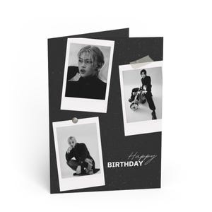 Felix Stray Kids Greeting Card: Kpop Stay Gift