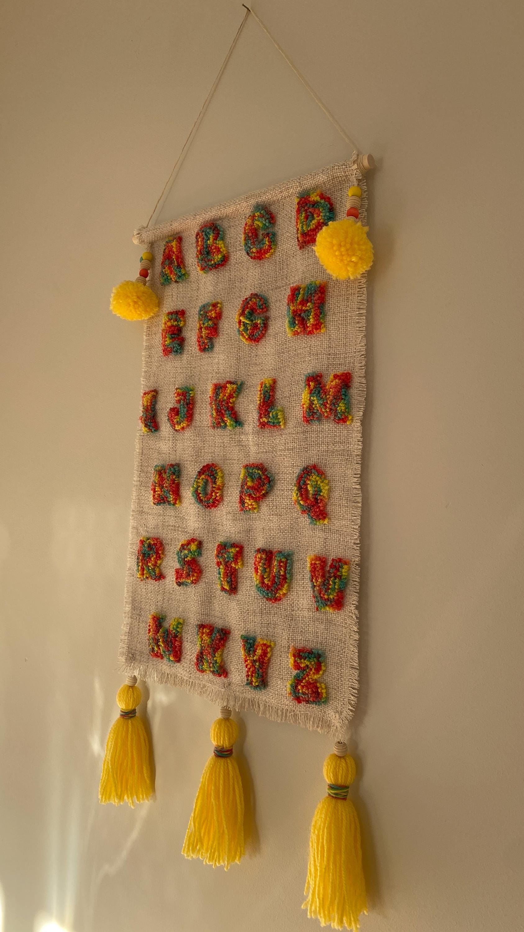 Tapis beni mrirt en laine tissée main traditionnelle