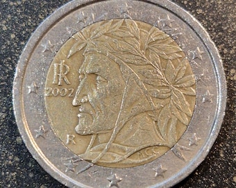 2-Euro-Münze 2002 Dante Alighieri