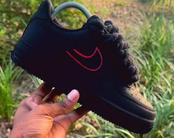Darkest AF1 (Red Check)