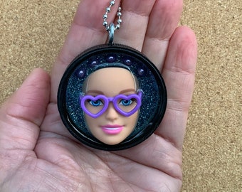 Weird doll pendant necklace jewelry